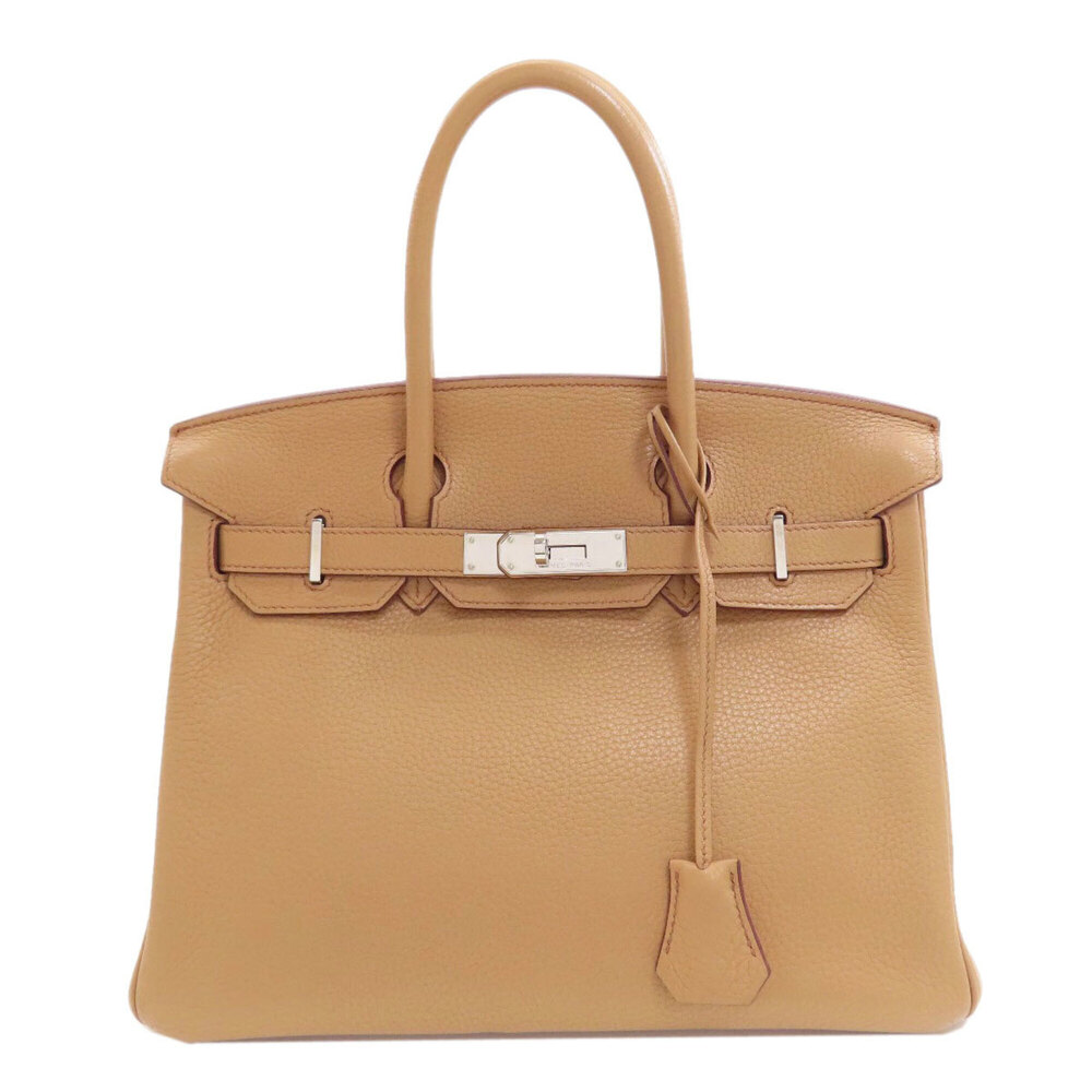 Hermes Birkin 30 Silver Hardware Handbag Togo Leather Women's HERMES